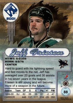 2000-01 Pacific Private Stock - Gold #88 Jeff Friesen Back