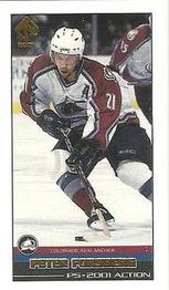 2000-01 Pacific Private Stock - PS-2001 Action #10 Peter Forsberg Front