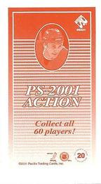 2000-01 Pacific Private Stock - PS-2001 Action #20 Sergei Fedorov Back