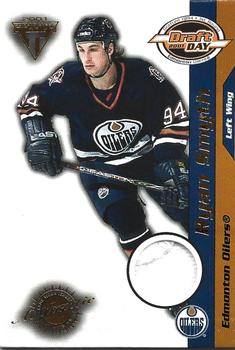 2000-01 Pacific Private Stock Titanium Draft Day - Patches #44 Ryan Smyth Front