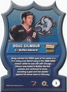 2000-01 Pacific Revolution - NHL Icons #3 Doug Gilmour Back