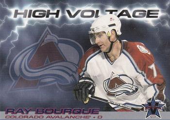 2000-01 Pacific Vanguard - High Voltage #6 Ray Bourque Front