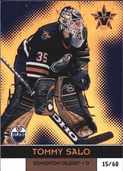 2000-01 Pacific Vanguard - Holographic Gold #43 Tommy Salo Front