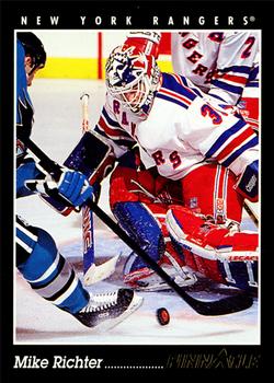 1993-94 Pinnacle #242 Mike Richter Front