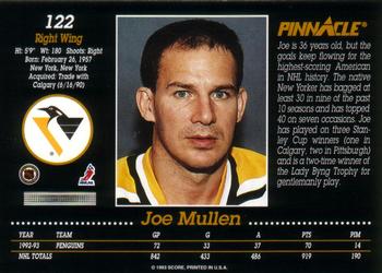 1993-94 Pinnacle #122 Joe Mullen Back