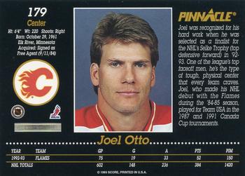 1993-94 Pinnacle #179 Joel Otto Back