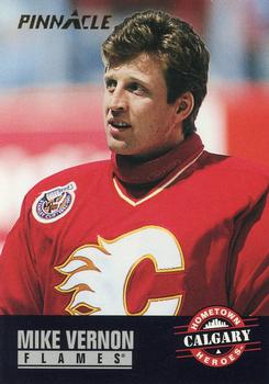 1993-94 Pinnacle #231 Mike Vernon Front