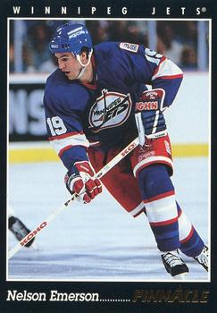 1993-94 Pinnacle #245 Nelson Emerson Front