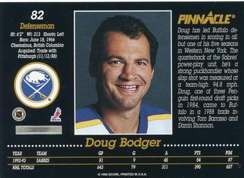 1993-94 Pinnacle #82 Doug Bodger Back