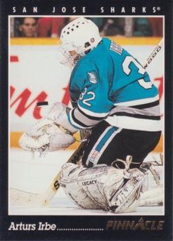 1993-94 Pinnacle #86 Arturs Irbe Front