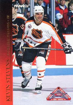 1993-94 Score - Pinnacle All-Stars U.S. #15 Kevin Stevens Front