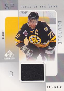 2000-01 SP Game Used - Tools of the Game #RB Ray Bourque Front