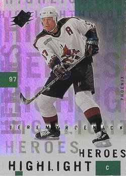 2000-01 SPx - Highlight Heroes #HH11 Jeremy Roenick Front