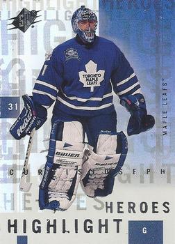 2000-01 SPx - Highlight Heroes #HH14 Curtis Joseph Front
