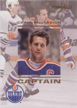 1993-94 Pinnacle - Captains #CA8 Craig MacTavish Front