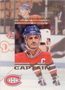 1993-94 Pinnacle - Captains #CA12 Guy Carbonneau Front