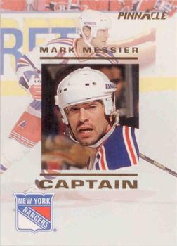 1993-94 Pinnacle - Captains #CA15 Mark Messier Front