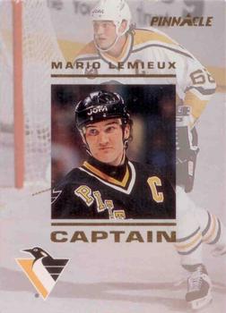 1993-94 Pinnacle - Captains #CA18 Mario Lemieux Front