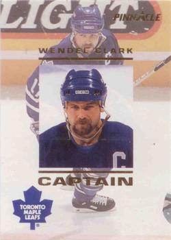 1993-94 Pinnacle - Captains #CA23 Wendel Clark Front
