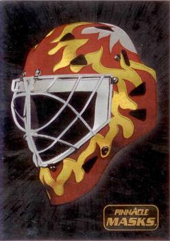 1993-94 Pinnacle - Masks #2 Mike Vernon Front