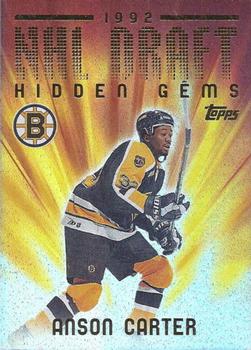 2000-01 Topps - NHL Draft #NHLD9 Anson Carter Front