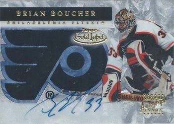 2000-01 Topps Gold Label - Autographs #GLA-BB Brian Boucher Front