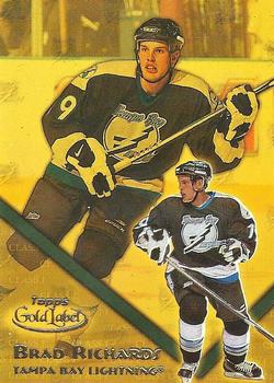 2000-01 Topps Gold Label - Class 1 Gold #87 Brad Richards Front