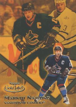 2000-01 Topps Gold Label - Class 3 Gold #13 Markus Naslund Front