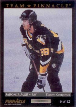 1993-94 Pinnacle - Team Pinnacle #6 Brett Hull / Jaromir Jagr Back