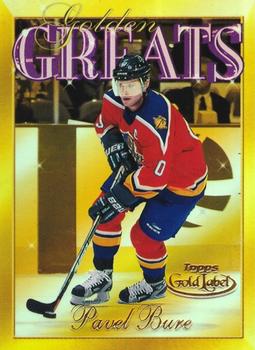 2000-01 Topps Gold Label - Golden Greats #GG1 Pavel Bure Front