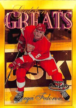 2000-01 Topps Gold Label - Golden Greats #GG11 Sergei Fedorov Front