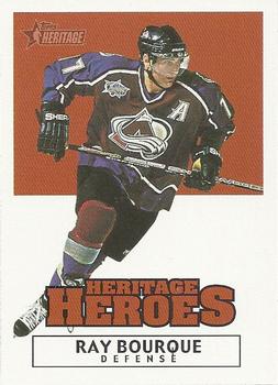 2000-01 Topps Heritage - Heroes #HH1 Ray Bourque Front