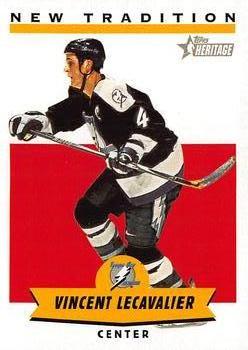 2000-01 Topps Heritage - New Tradition #NT4 Vincent Lecavalier Front