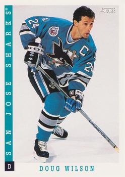 1993-94 Score #115 Doug Wilson Front