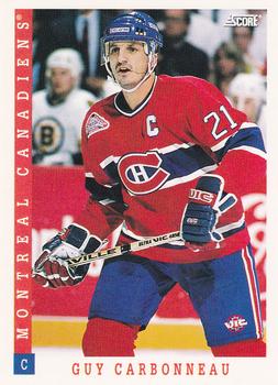 1993-94 Score #51 Guy Carbonneau Front