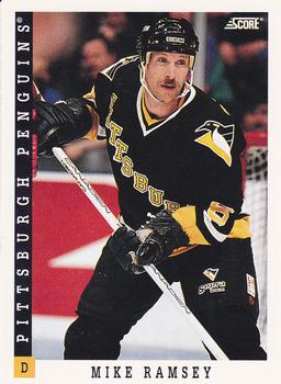 1993-94 Score #179 Mike Ramsey Front