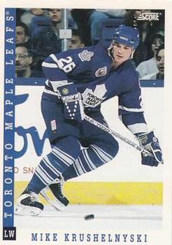 1993-94 Score #367 Mike Krushelnyski Front