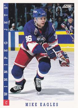 1993-94 Score #429 Mike Eagles Front