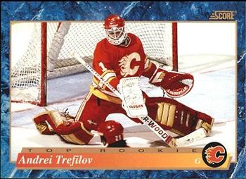 1993-94 Score #599 Andrei Trefilov Front