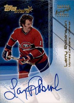 2000-01 Topps Stars - Autographs #A-LR Larry Robinson Front