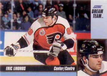 1993-94 Score Canadian - Dream Team #12 Eric Lindros Front