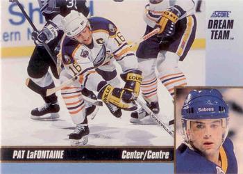 1993-94 Score Canadian - Dream Team #13 Pat LaFontaine Front