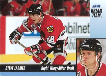 1993-94 Score Canadian - Dream Team #22 Steve Larmer Front