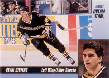 1993-94 Score Canadian - Dream Team #23 Kevin Stevens Front