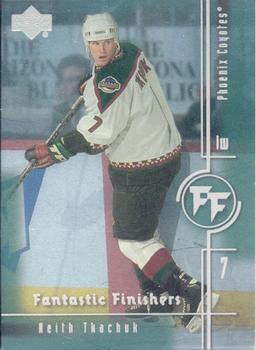 2000-01 Upper Deck - Fantastic Finishers #FF8 Keith Tkachuk Front