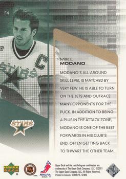 2000-01 Upper Deck - Fundamentals #F4 Mike Modano Back