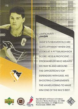 2000-01 Upper Deck - Fundamentals #F8 Jaromir Jagr Back