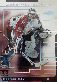 2000-01 Upper Deck - Gate Attractions #GA4 Patrick Roy Front