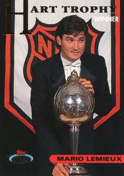 1993-94 Stadium Club #143 Mario Lemieux Front