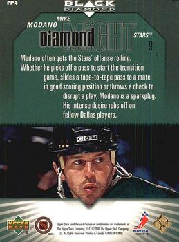2000-01 Upper Deck Black Diamond - Diamond Might #FP4 Mike Modano Back